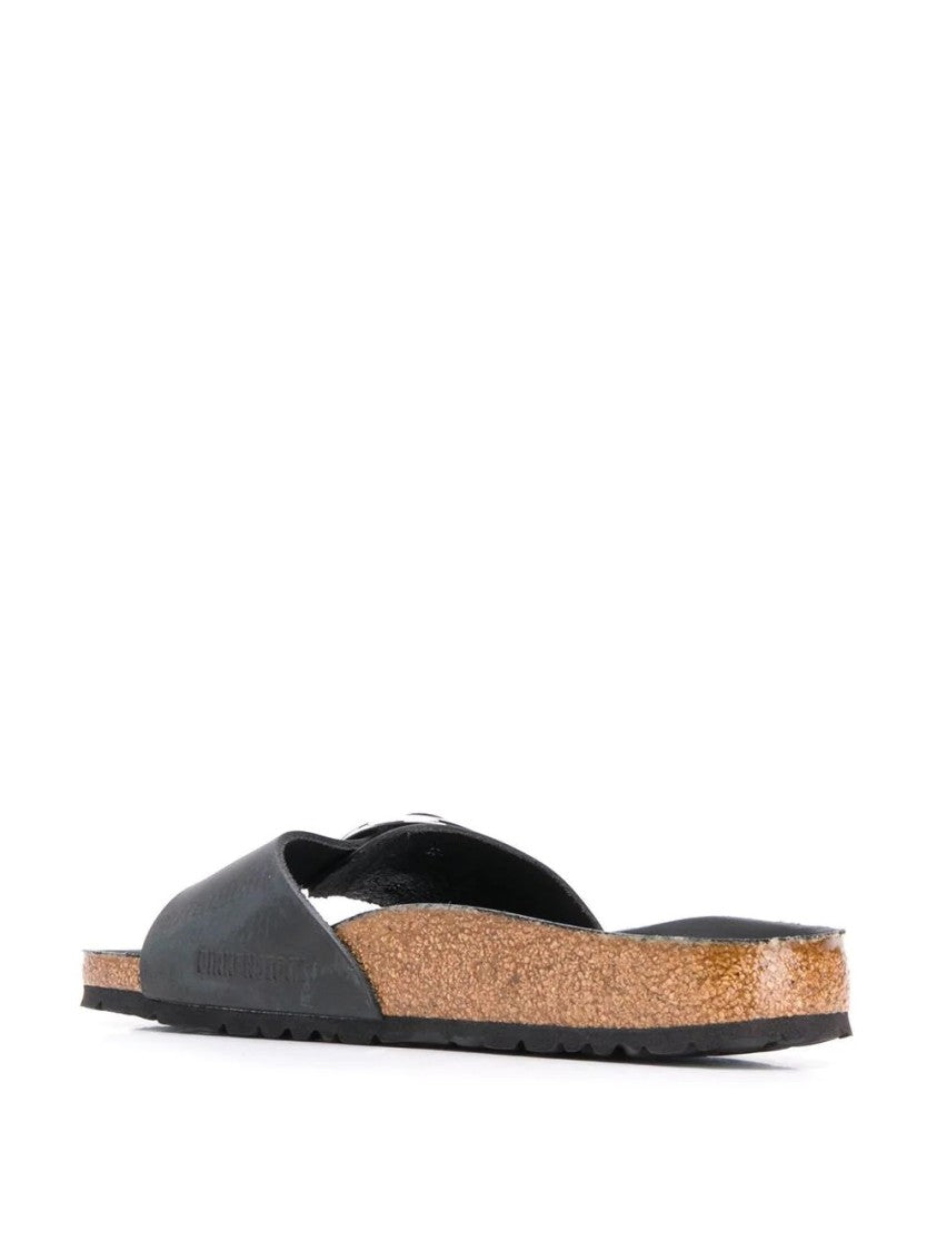 Birkenstock Statement Metallic Buckle Sandals
