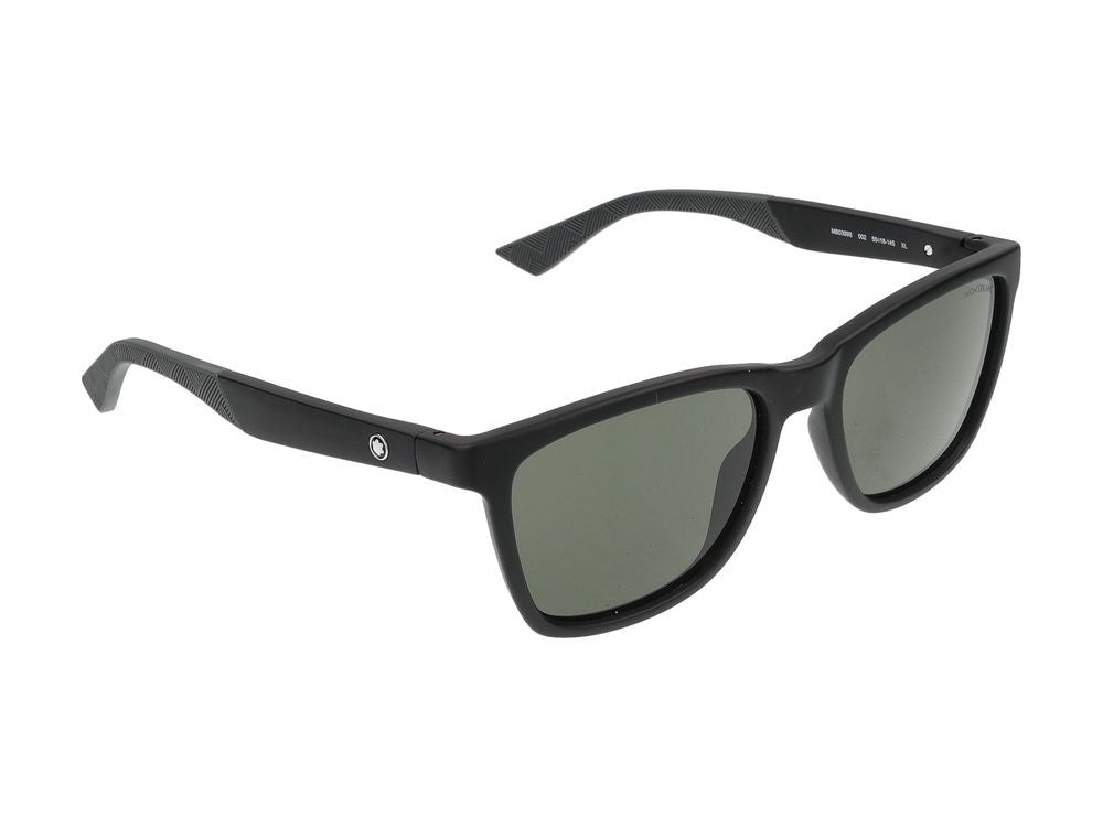 Montblanc Sunglasses Montblanc Mb0399s 002 Black Black Grey 55/18/145