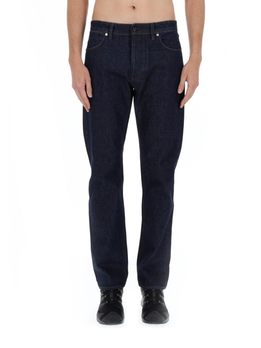 Stone Island Dark Indigo Straight-Leg Classic Denim Jeans