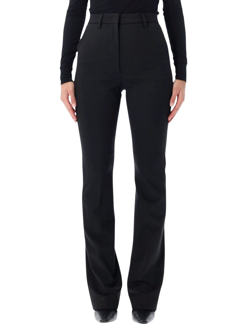 The Latest Elvira High-Waisted Straight-Leg Pants