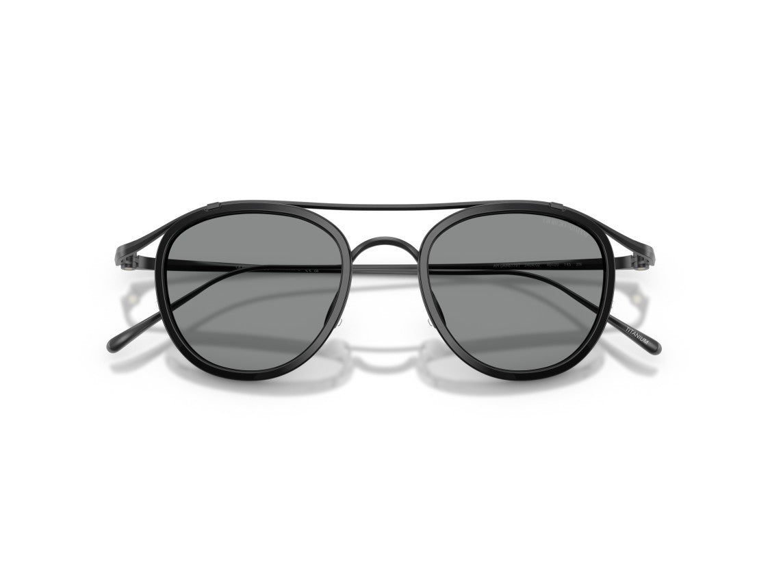 Giorgio Armani 0Ar6179t Titanium Double Bridge Sunglasses