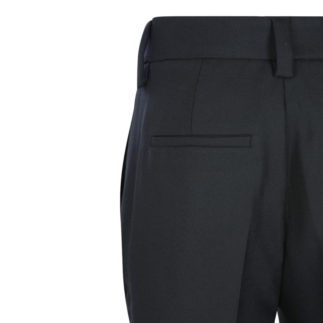 Antonelli Firenze Tailored Black Trousers With Concealed Fastening