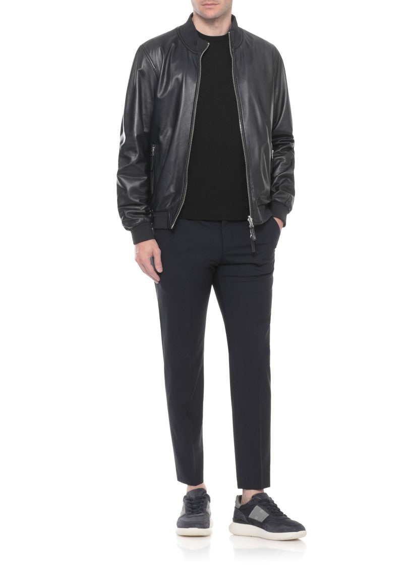 The Jack Leathers Dennis Reversible Leather Jacket