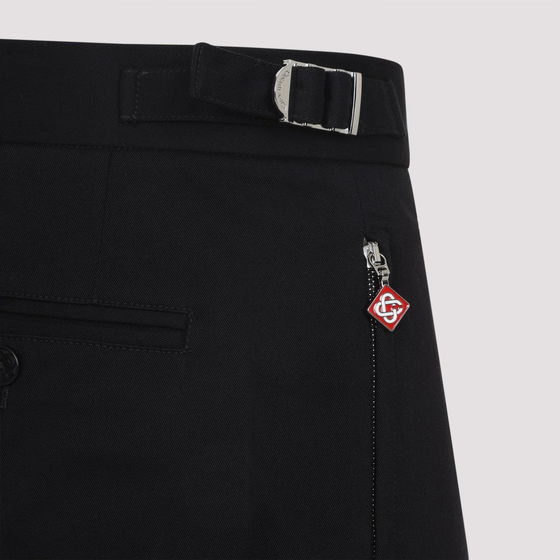 Casablanca Chino Black Cotton Pants