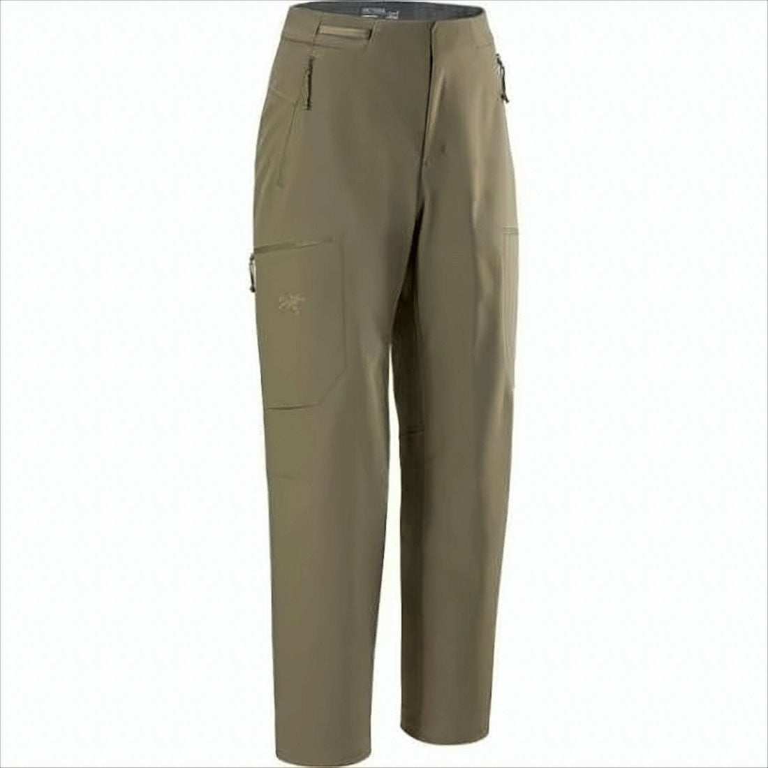 Arc'teryx Minimalist Brown Straight-Leg Pants With Zippered Pockets