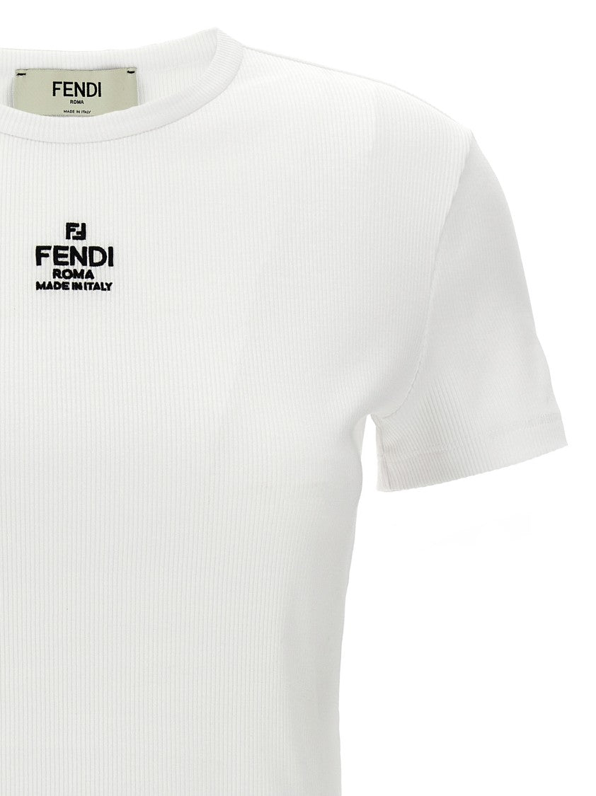 Fendi '' Cropped T-Shirt