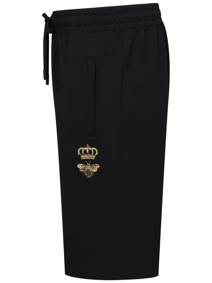 Dolce & Gabbana Sophisticated Black Shorts