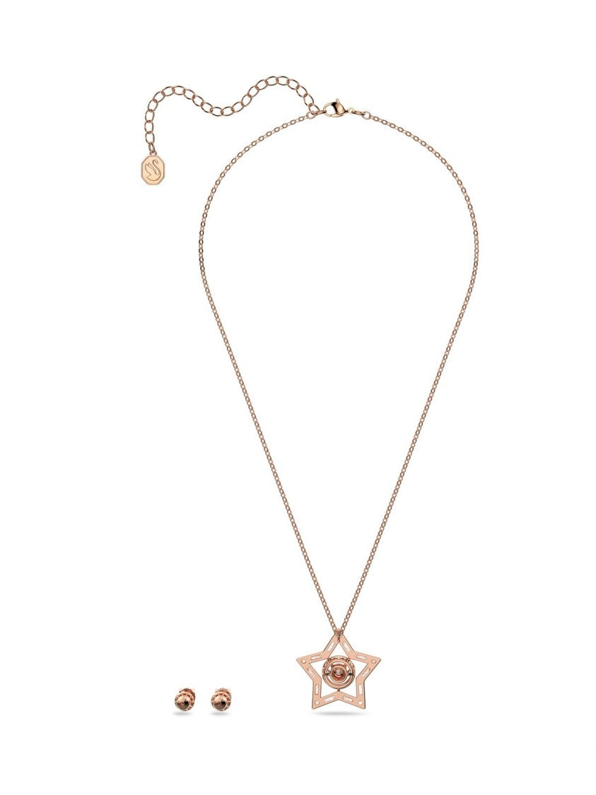 Swarovski Stella Necklace And Earrings Set