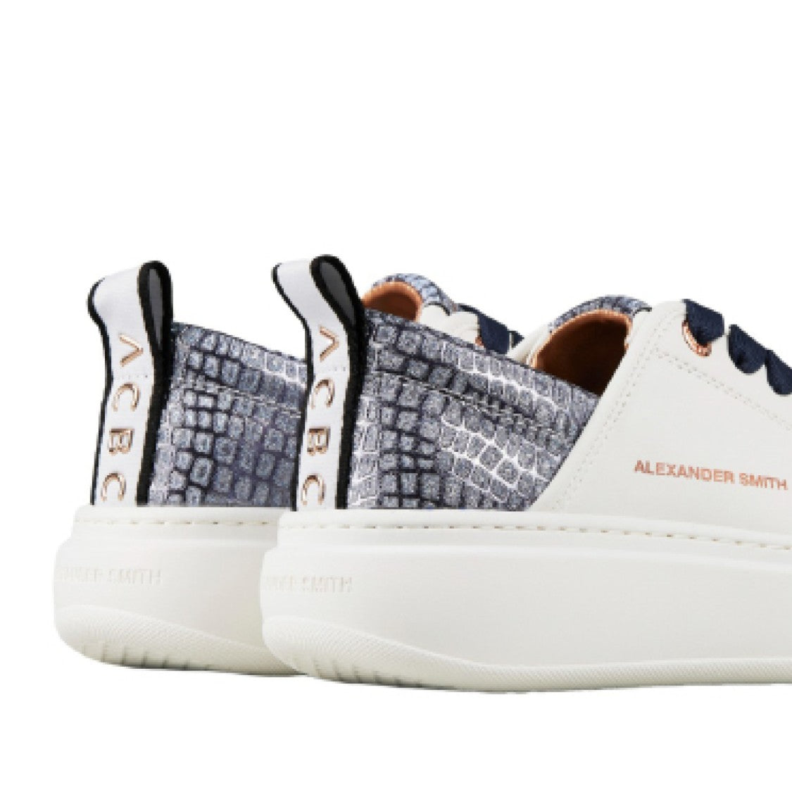 Alexander Smith Ecowembley Sneakers In White Eco Leather