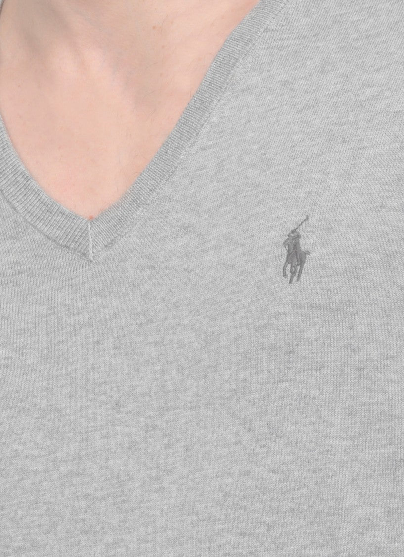 Polo Ralph Lauren Grey Pony Cotton Sweater