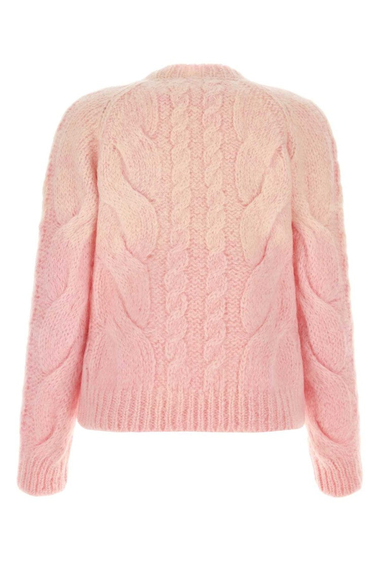 Maison Margiela Pink Mohair Blend Sweater
