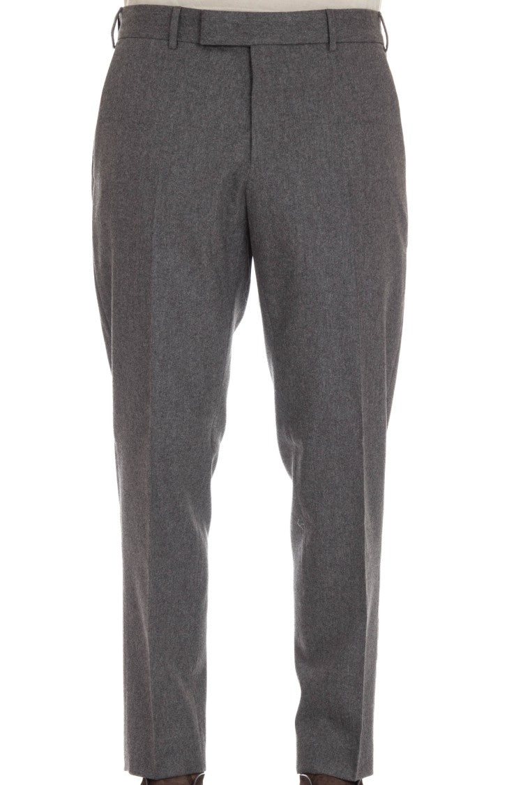 Pt Torino Flannel Wool-Cashmere Rebel Fit Trousers