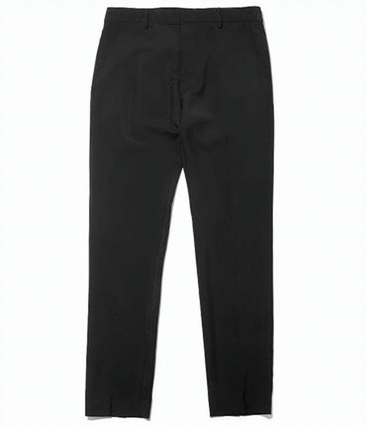 Ami Paris Tailored Straight Pants With Smooth Polyester Lining