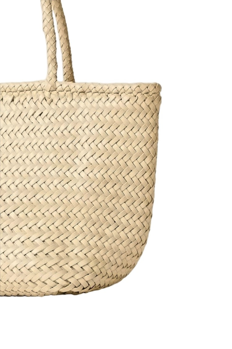 Dragon Diffusion Woven Buffalo Leather Tote Bag