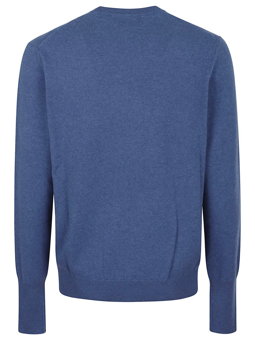 Ballantyne Cashmere Sweater With Classic Crew Neck