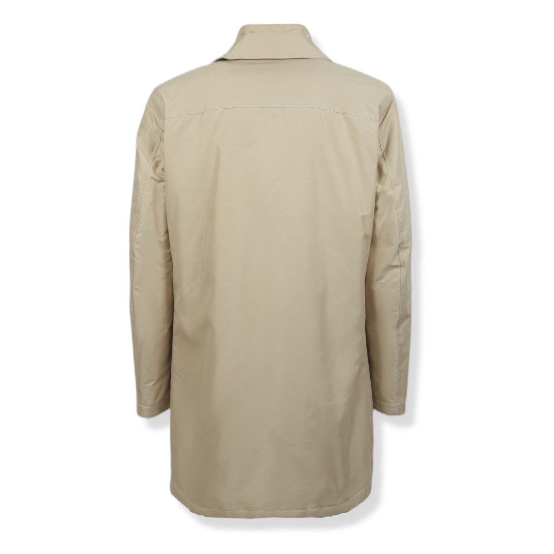 Fay Structured Minimalist Jacket With Pointed Collar