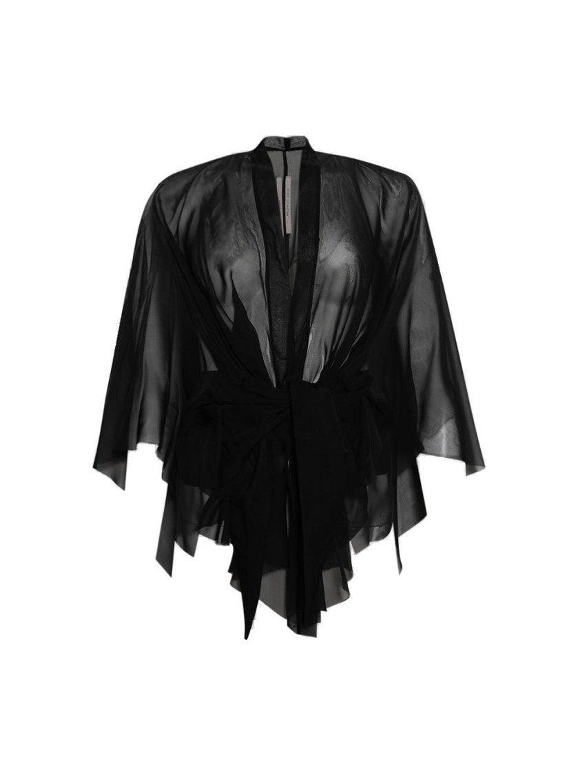Rick Owens Half Moon Jacket Black