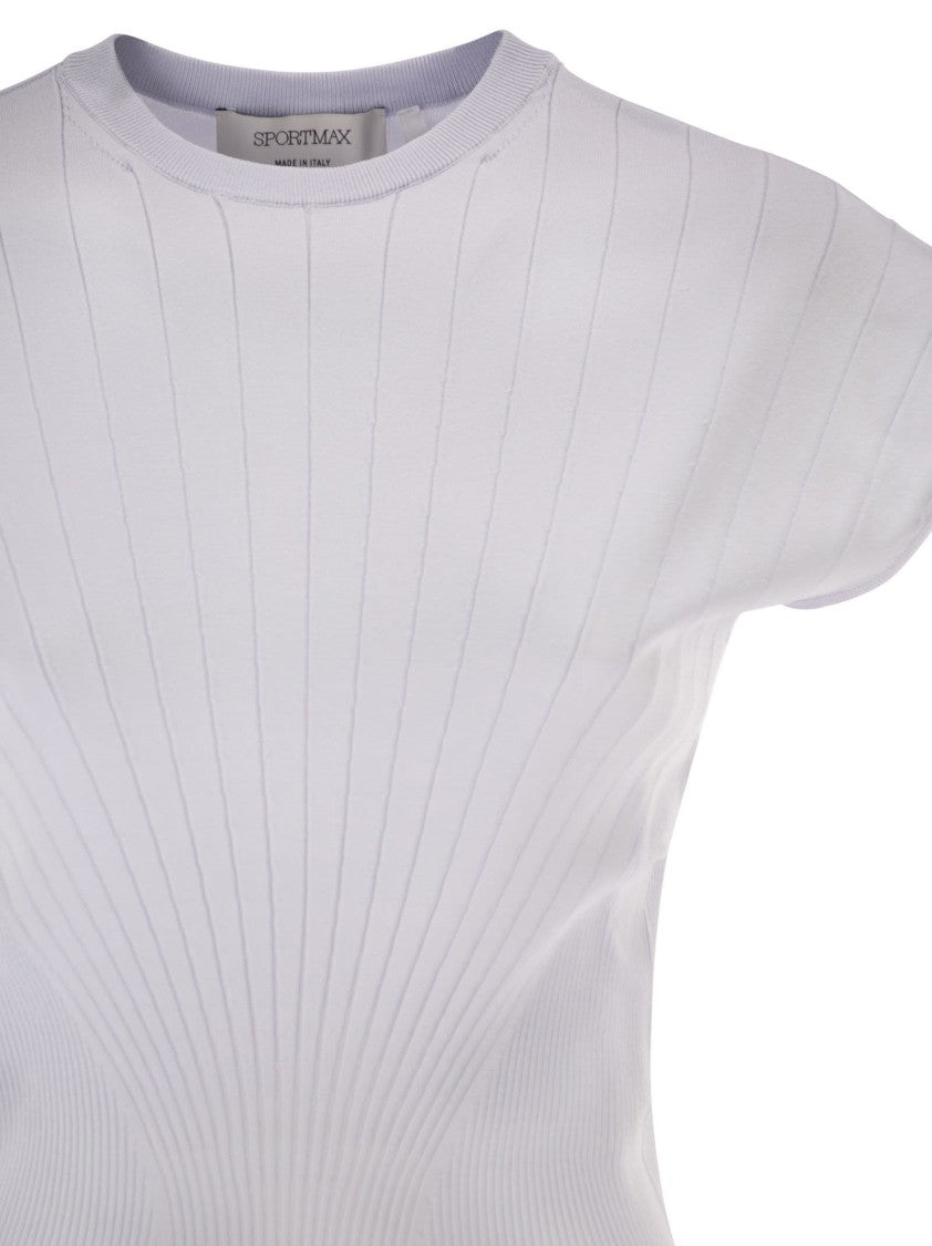 Sportmax Spxsamba - Ribbed Viscose Jumper