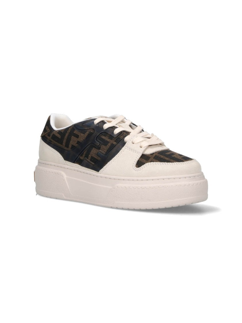 Fendi Match Sneakers – Brown