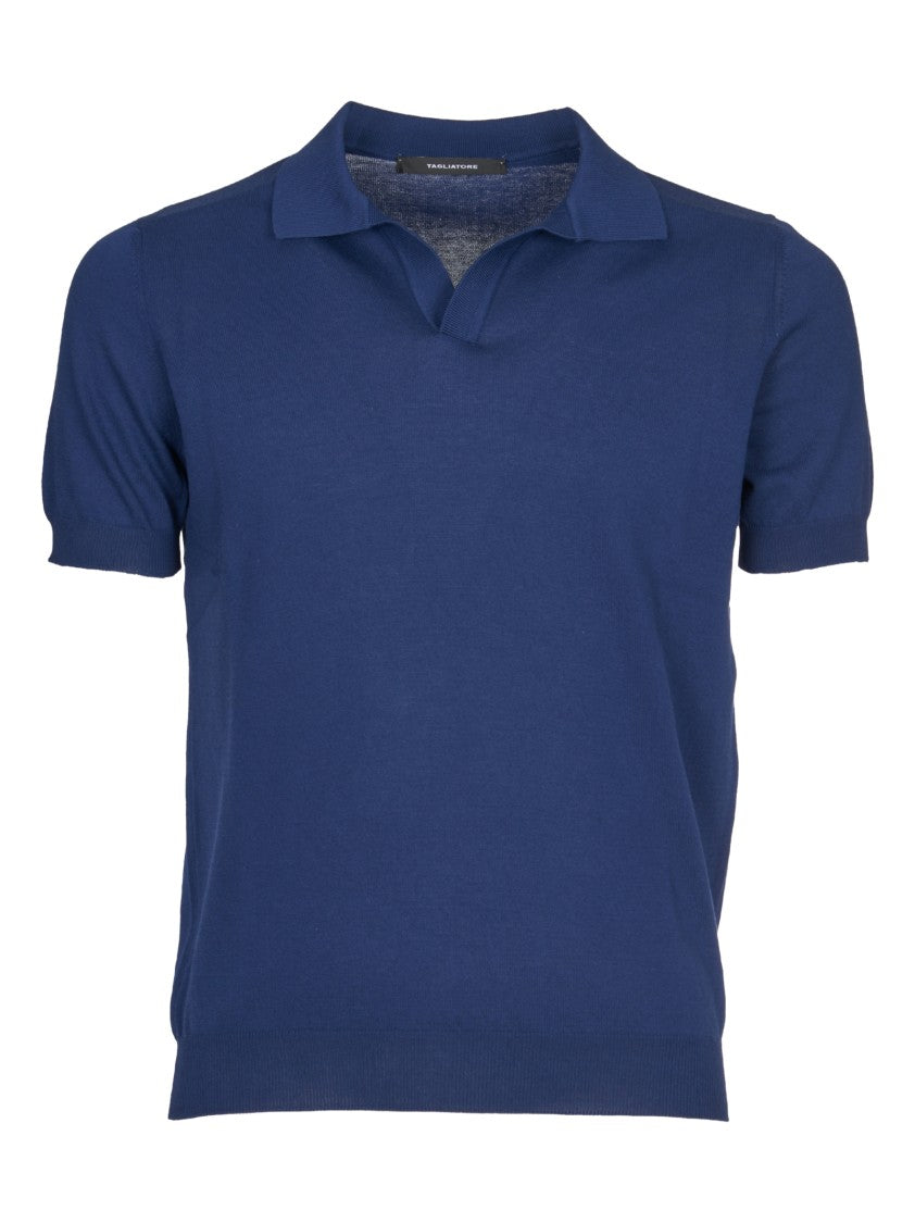 Tagliatore Blue Polo Shirt