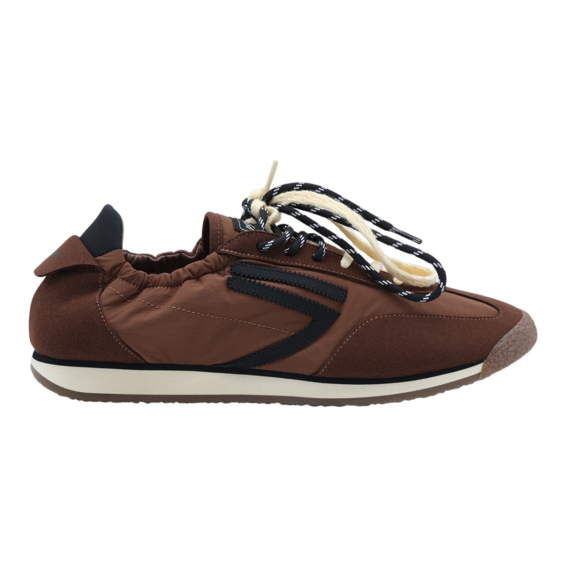 Puraai Dual-Tone Lace Low-Profile Sneakers
