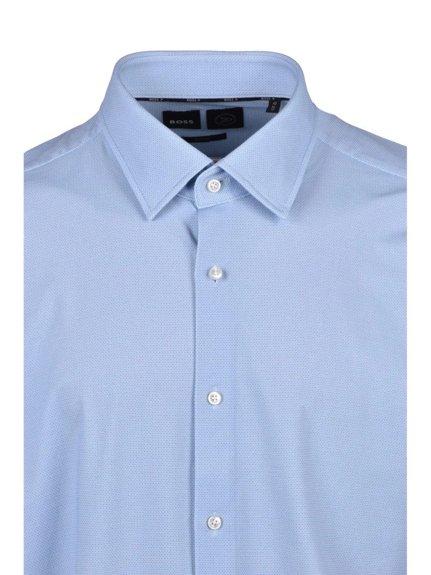 Boss Stretch Shirt - Light Blue