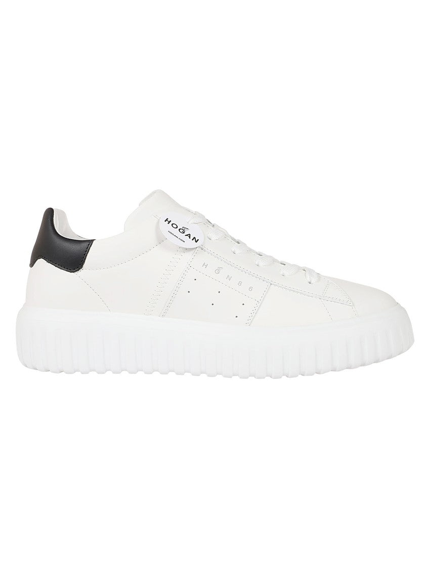 Hogan H Stripes White Leather Sneakers