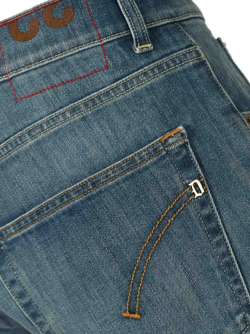 Dondup Blue Dian Cotton Denim Jeans