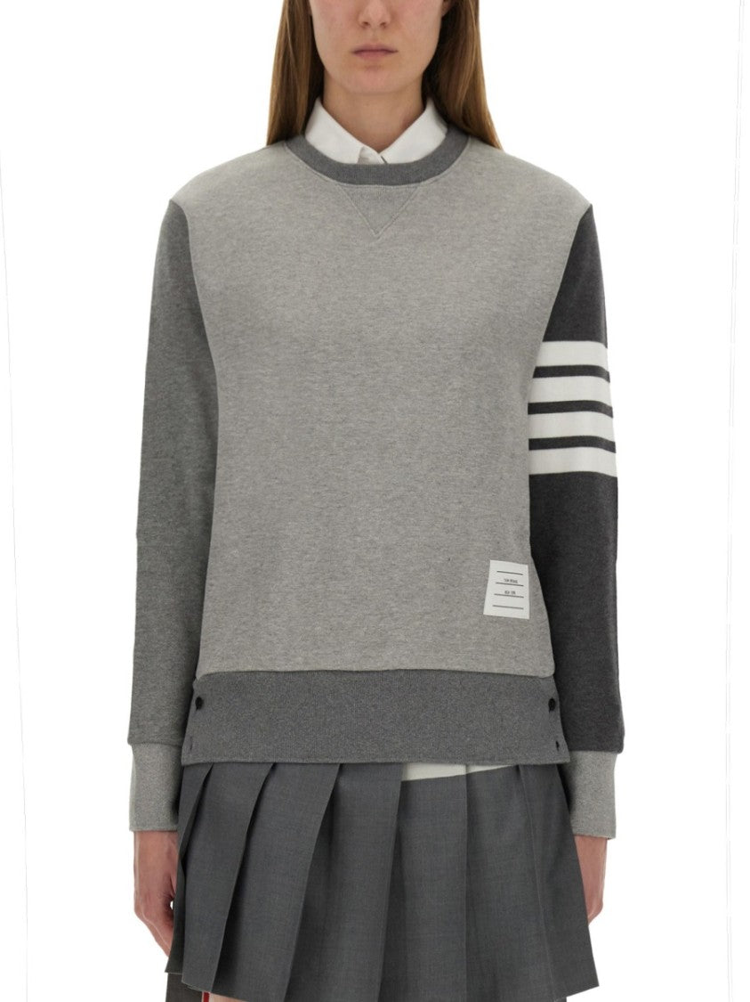 Thom Browne "Funmix Classic Loopback 4-Bar" Sweatshirt