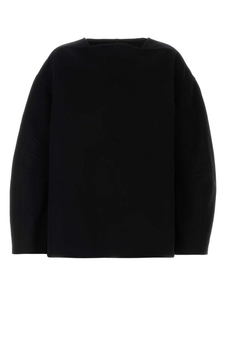 Jil Sander Black Wool Oversize Sweater