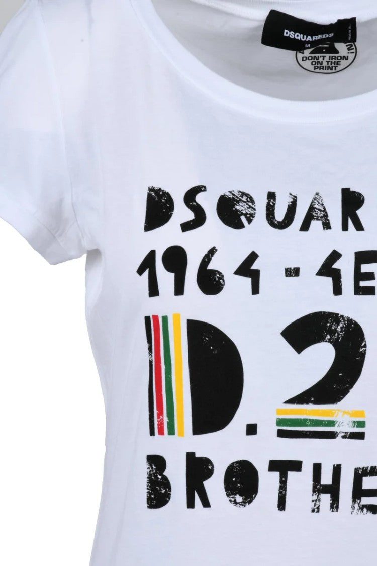 Dsquared2 Cotton T-Shirt - White