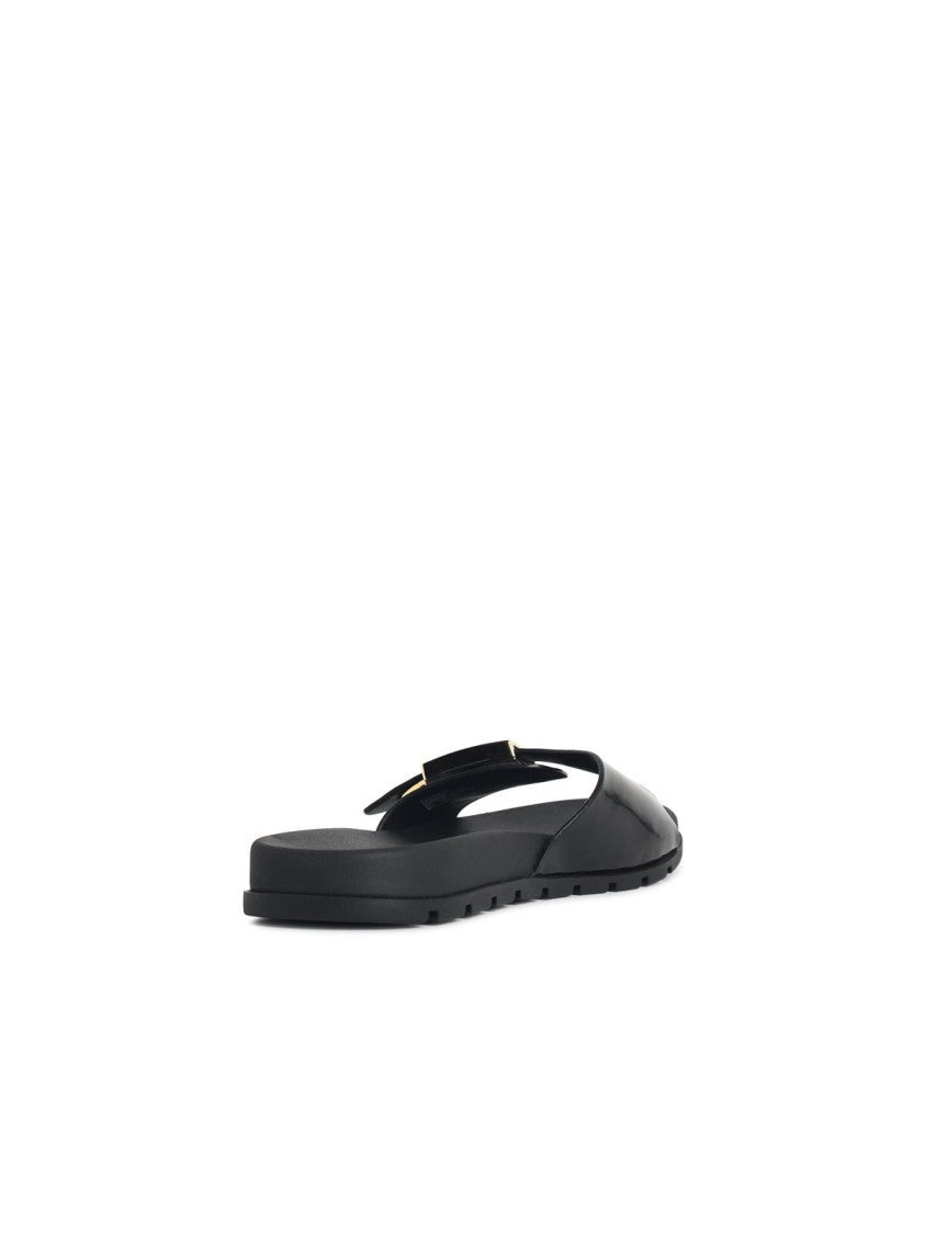 Tory Burch 'Mellow' Black 'Tpu' Slippers