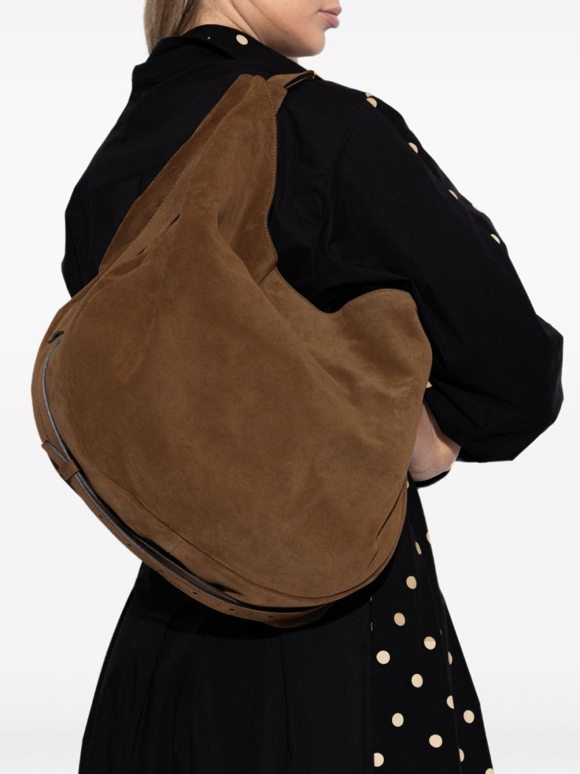 Moschino Slouchy Suede-Like Bag