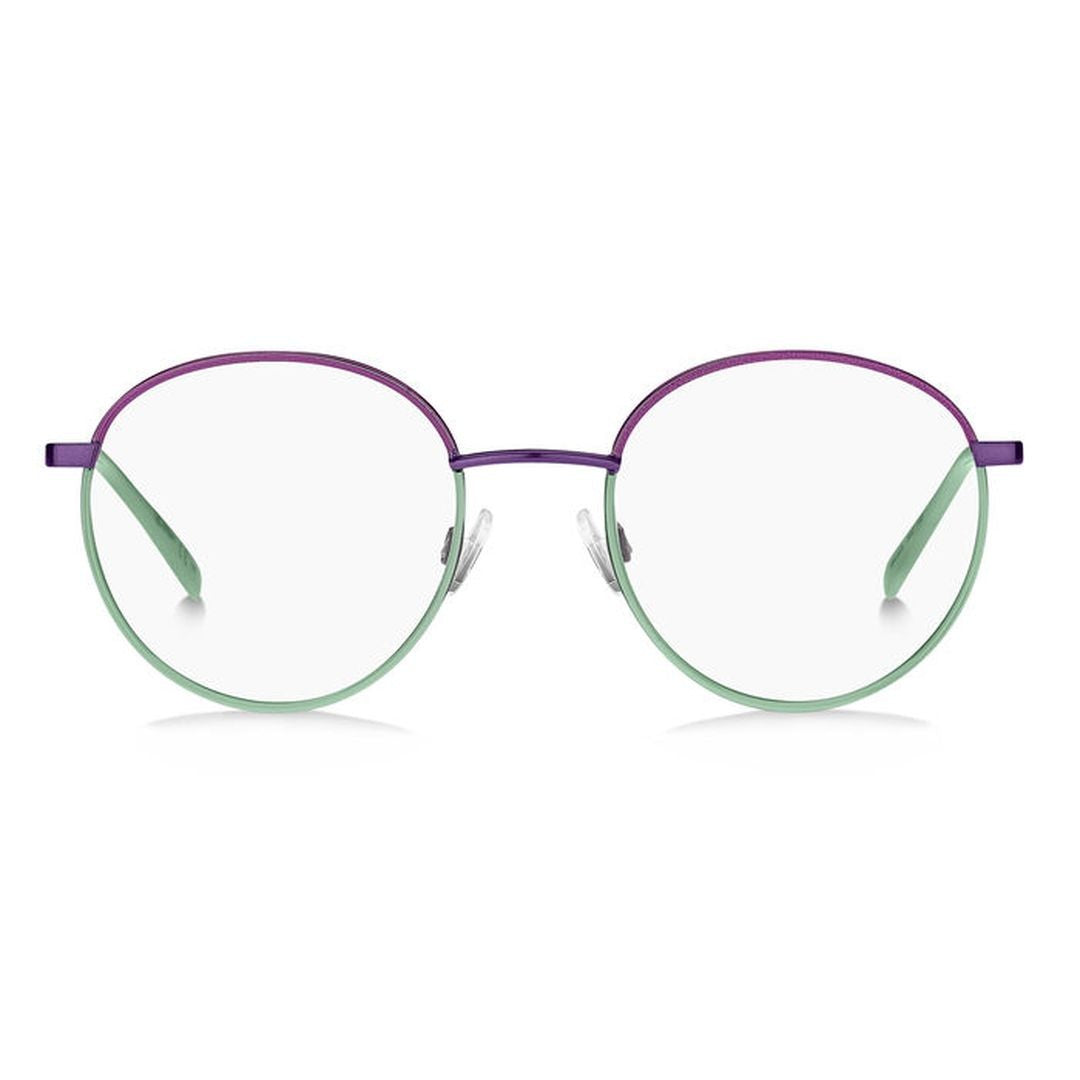 M Missoni Mmi 0036 Two-Tone Round Metal Frame Eyeglasses With Chain