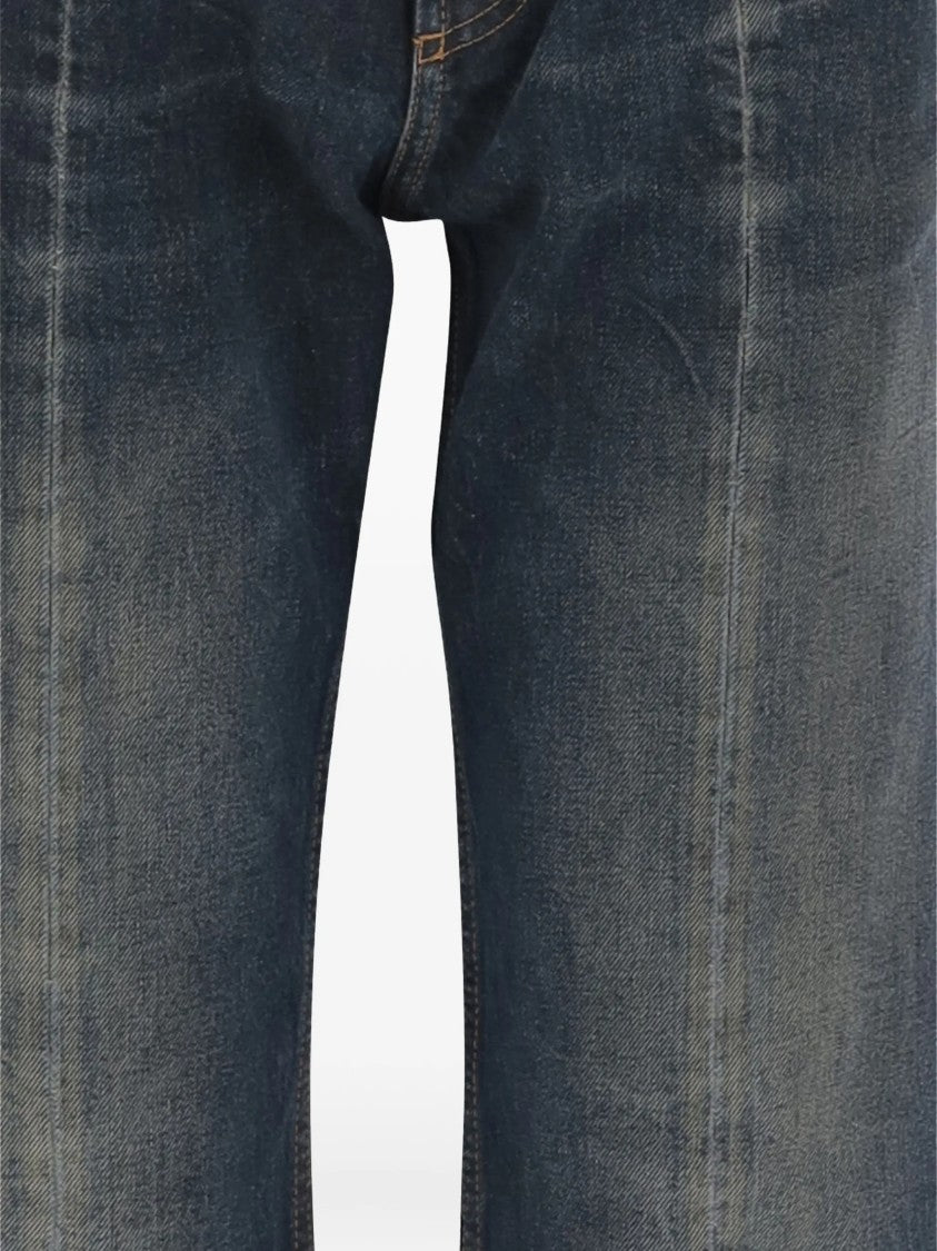 Versace Blue Shibuya Vintage Non-Stretch Denim Jeans