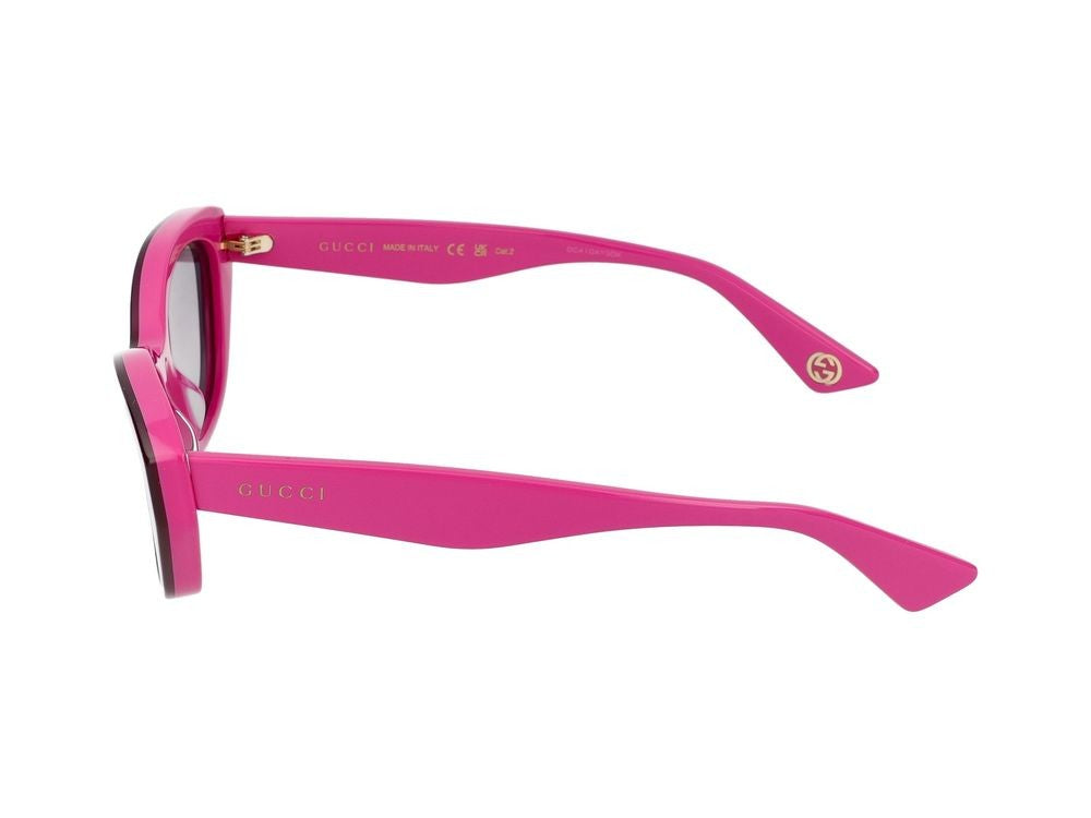 Gucci Sunglasses Gg1638s 003 Burgundy Fuchsia Red 54/17/145