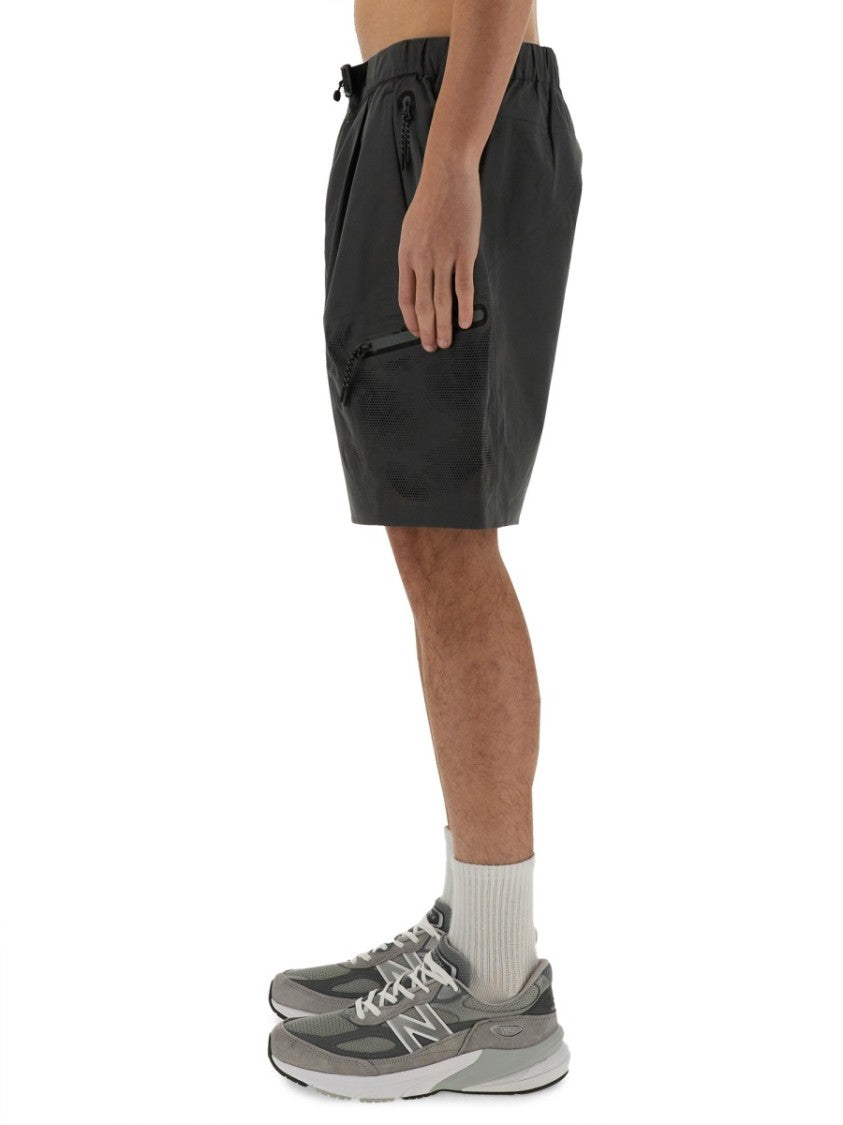 Alpha Industries Shorts With Laser-Cut Design