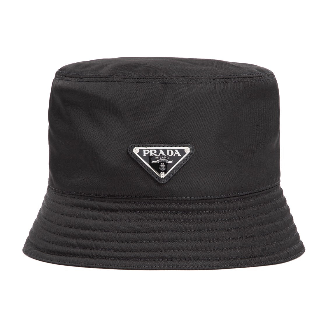 Prada Black Nylon Bucket Hat