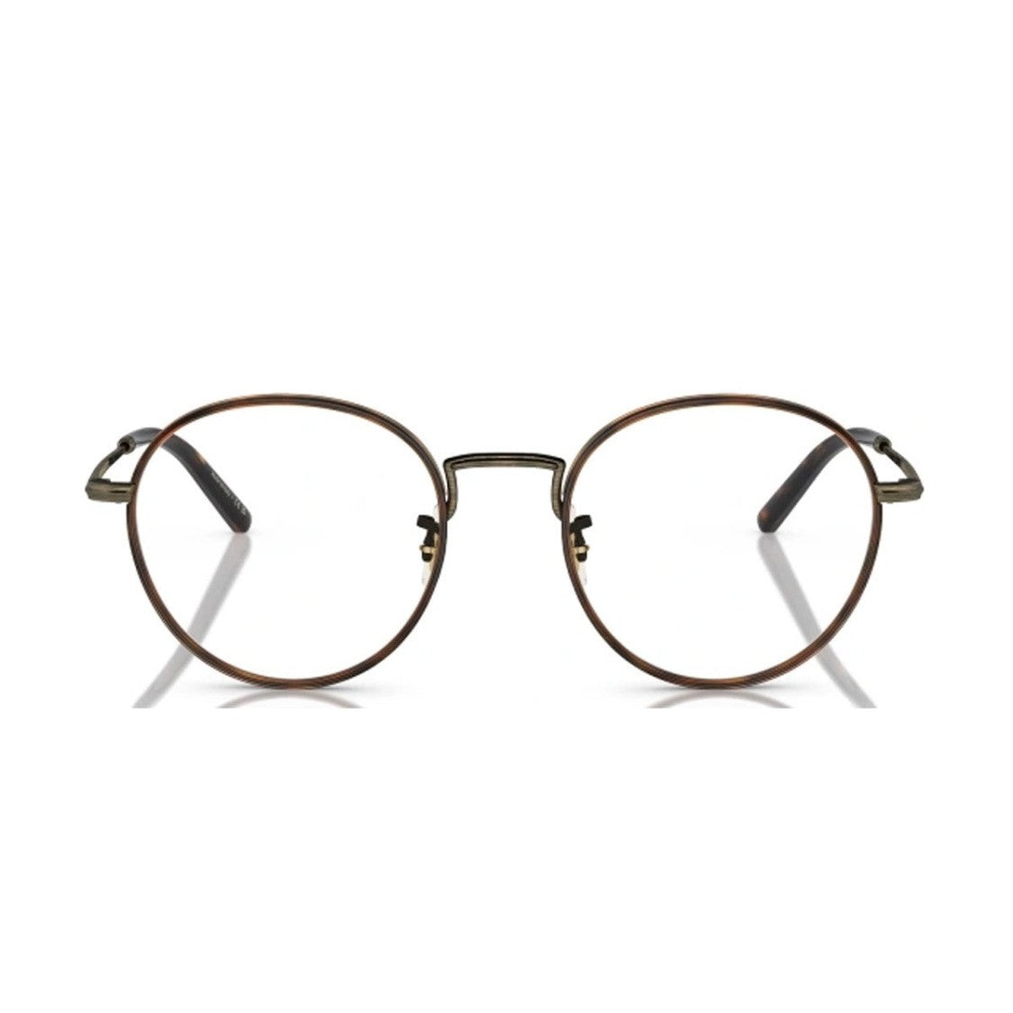 Oliver Peoples Gold Sidell Ov1333 Metal Phantos Eyeglasses