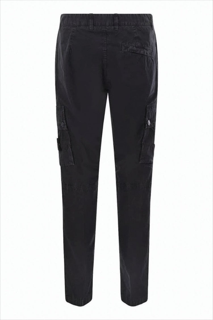 Stone Island Cargo-Inspired Straight Pants With Tailored Silhouette