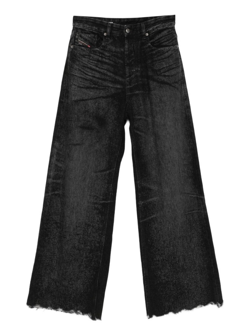 Diesel Classic Straight-Leg Jeans With Mid-Rise Waist