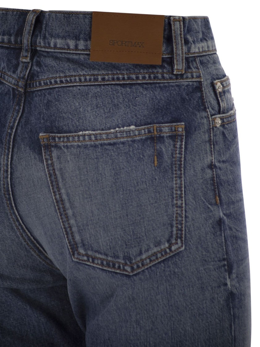 Sportmax Baita - Low-Rise Jeans