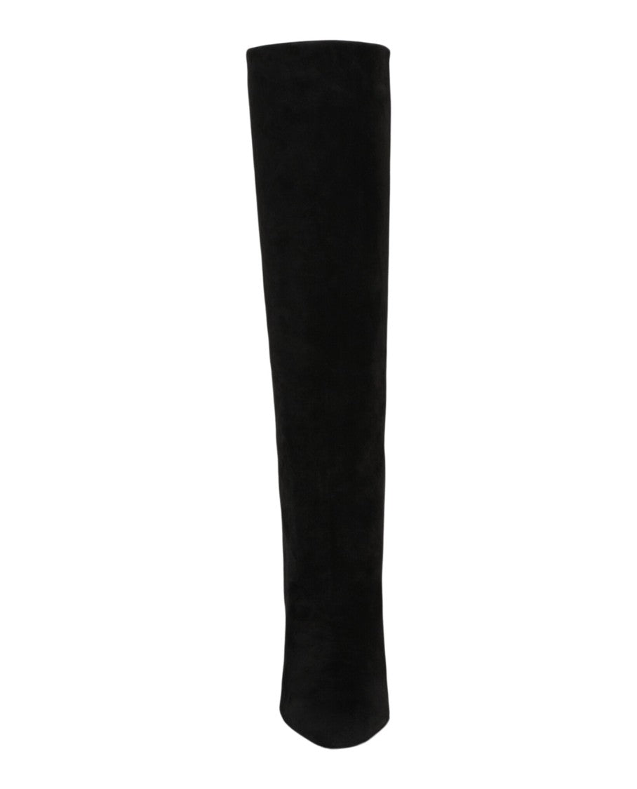 Ferragamo Pampero Suede Knee-High Boots