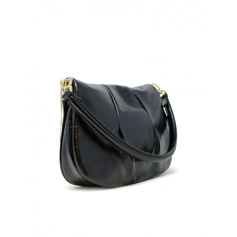 Abro Venus Black Leather Bag