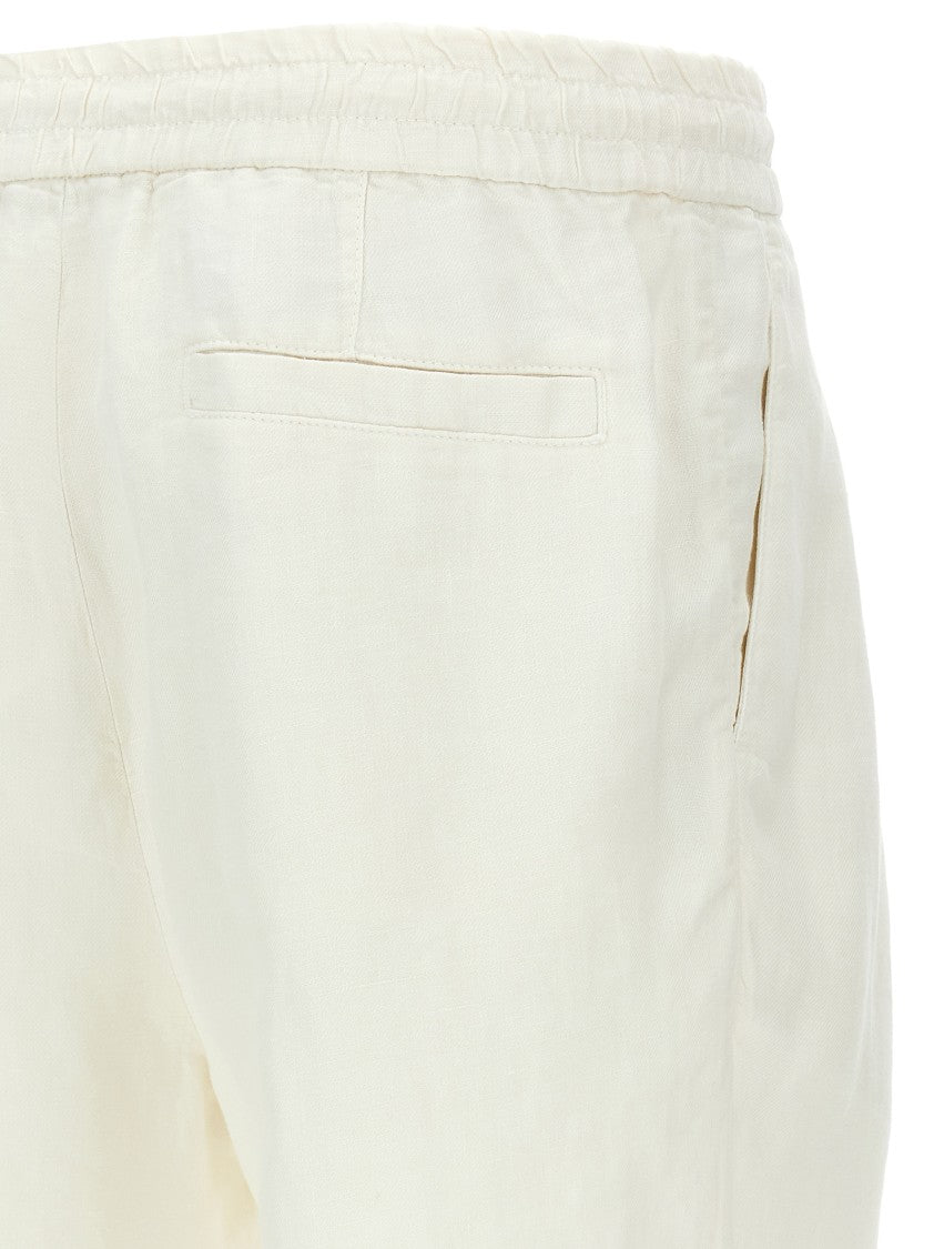 Brunello Cucinelli Garment-Dyed Linen Bermuda Shorts