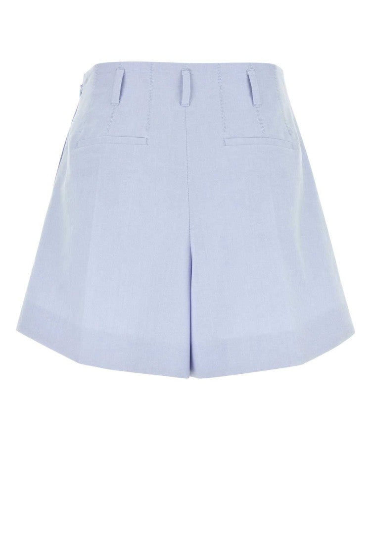 Givenchy Powder Blue Cotton Shorts