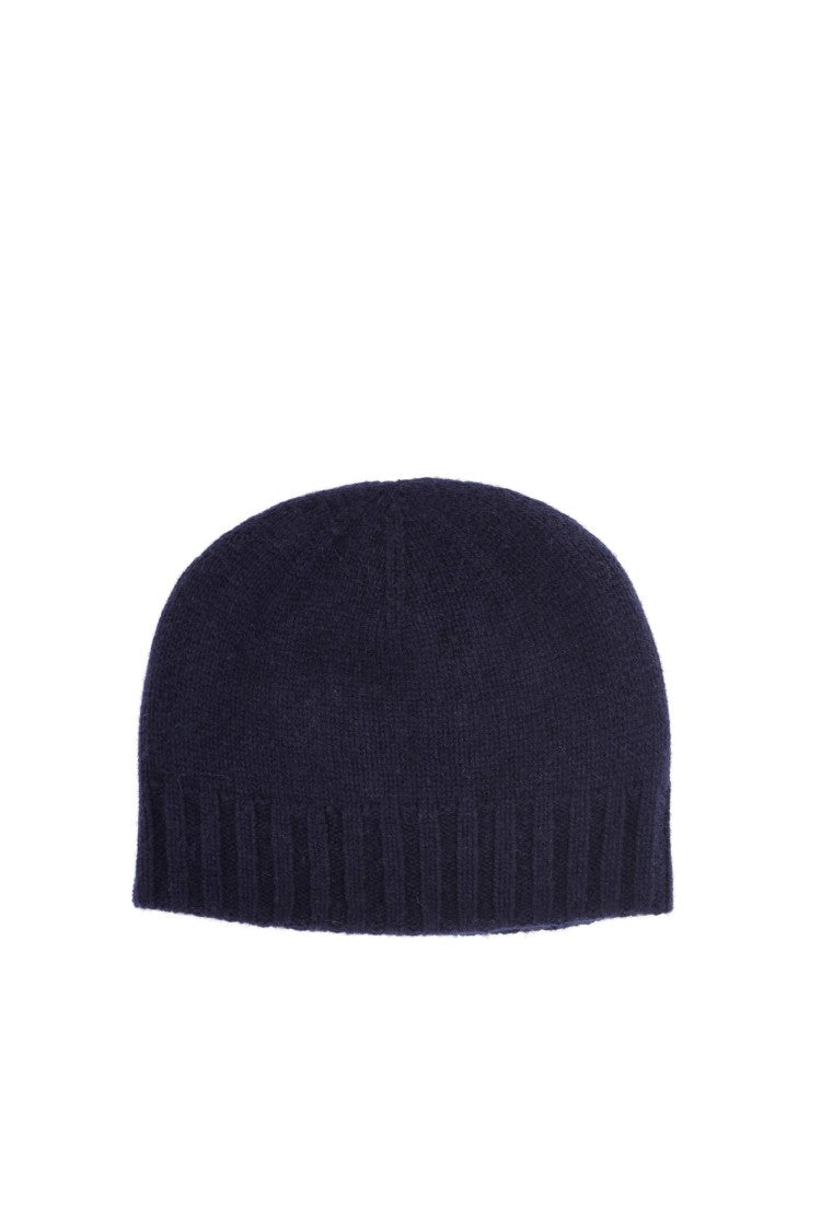 Drumohr Reversible Pure Cashmere Beanie Biscottino Design