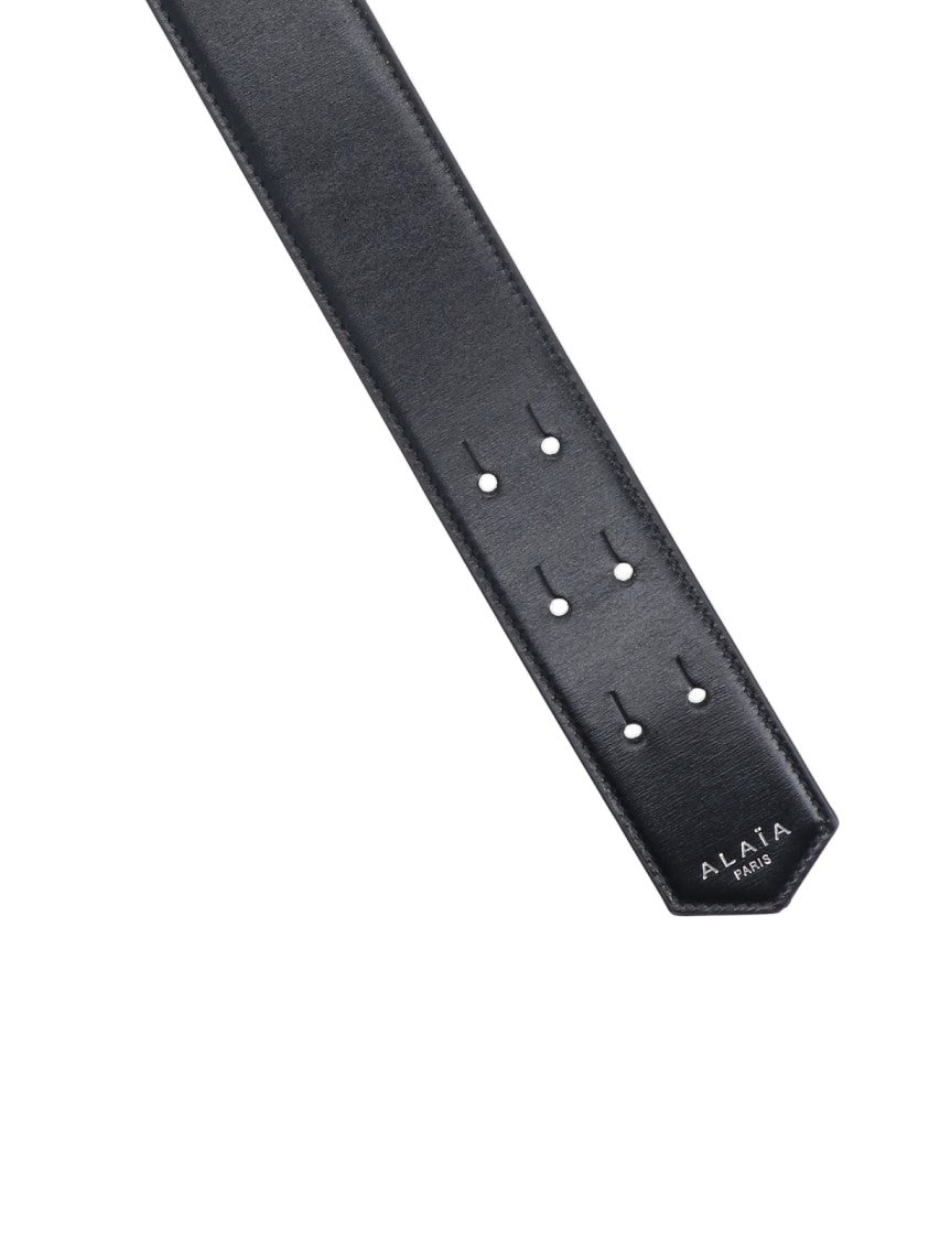 Alaïa "One Piece" Belt – Black