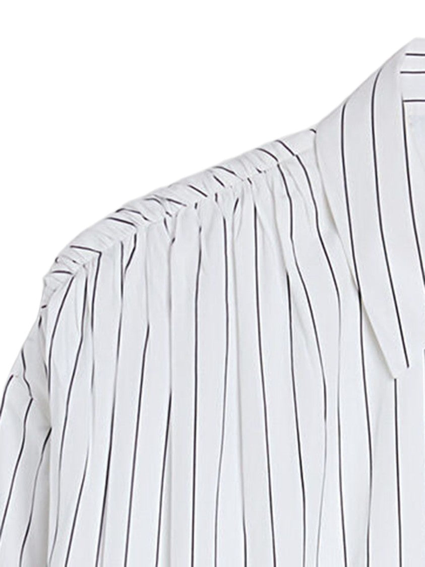 Jil Sander Vertical Striped Cotton Shirt