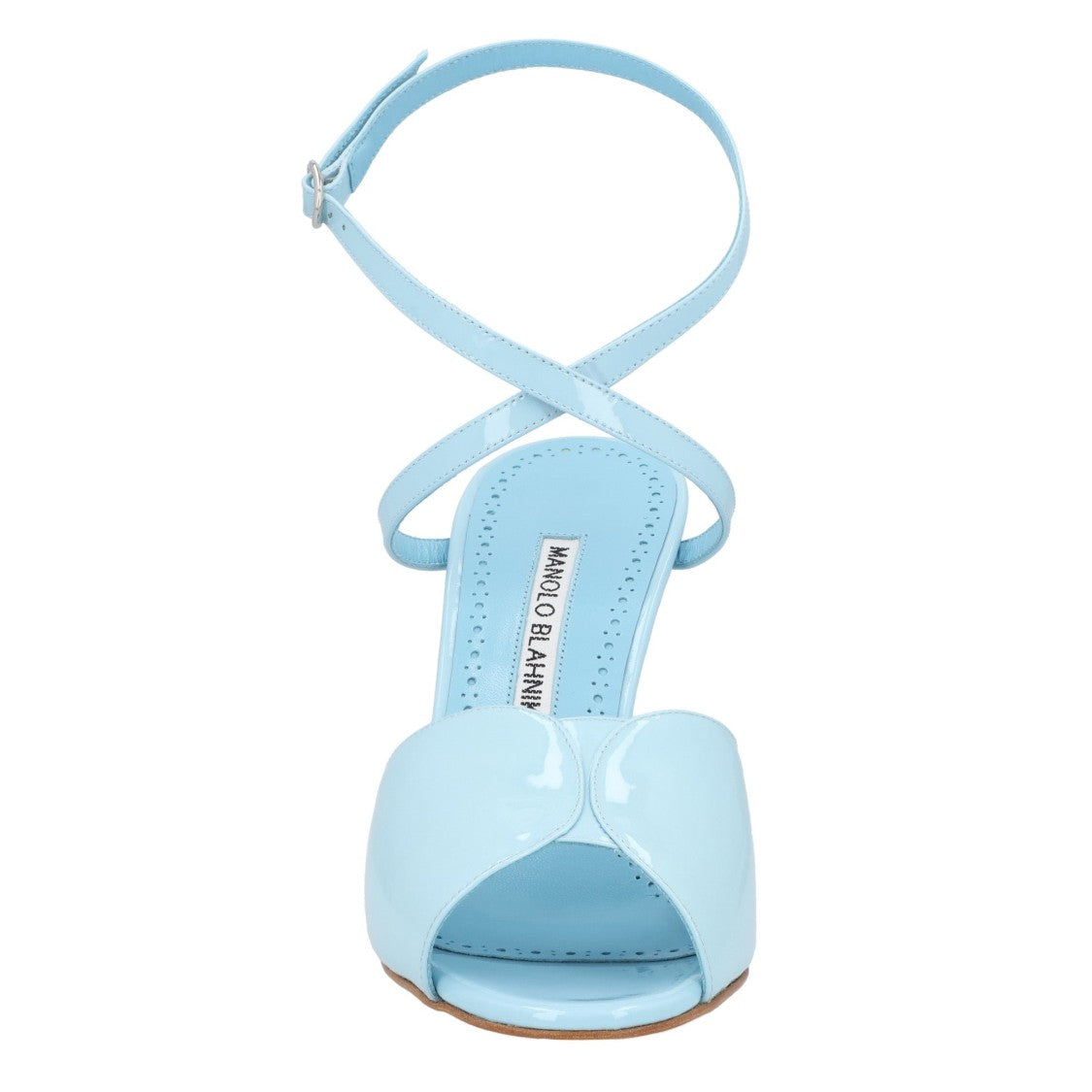 Manolo Blahnik Hourani 105 Sandal Blue